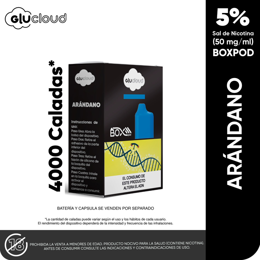 Glu BoxPod Pods 4000 puff