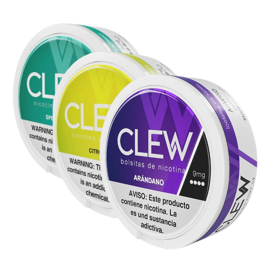 Clew Pouches de Nicotina