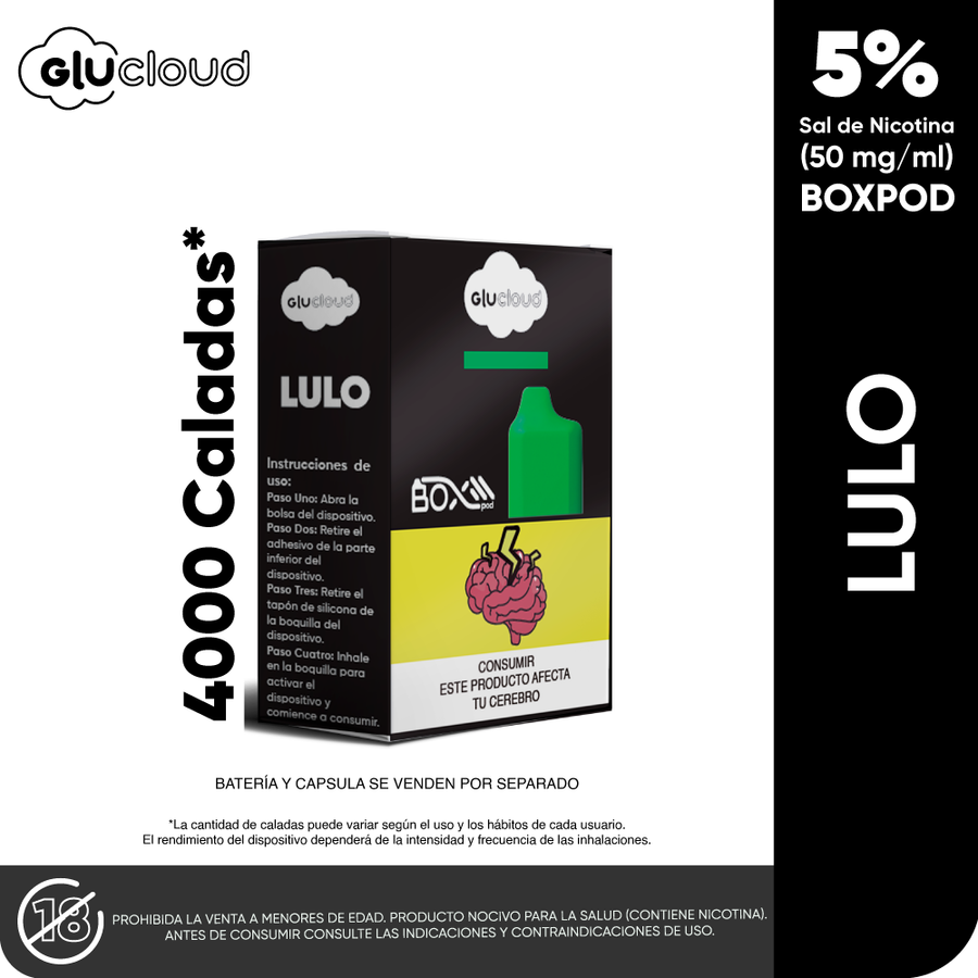 Glu BoxPod Pods 4000 puff