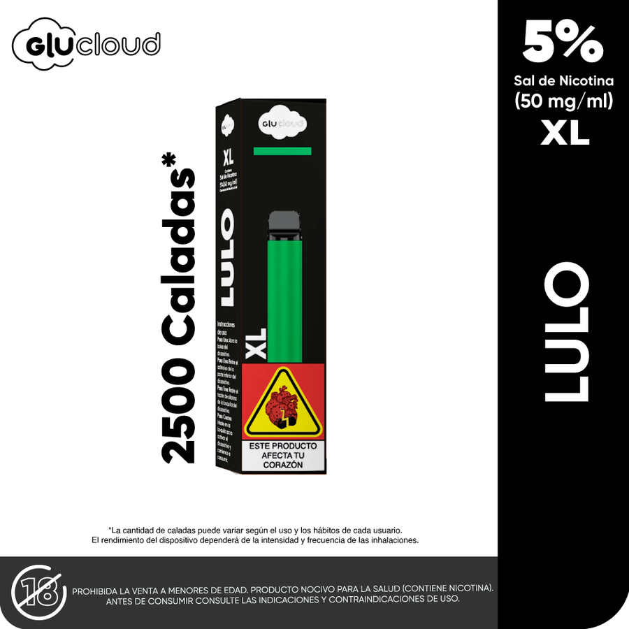 Glu Cloud XL 2500 puffs