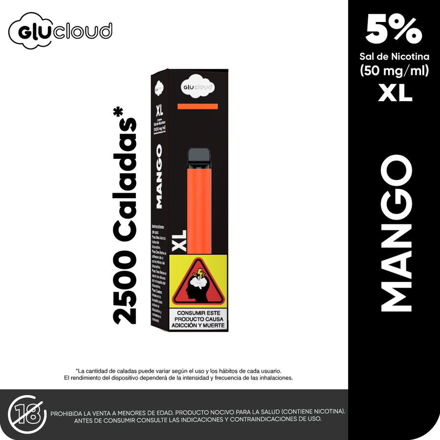 Glu Cloud XL 2500 puffs