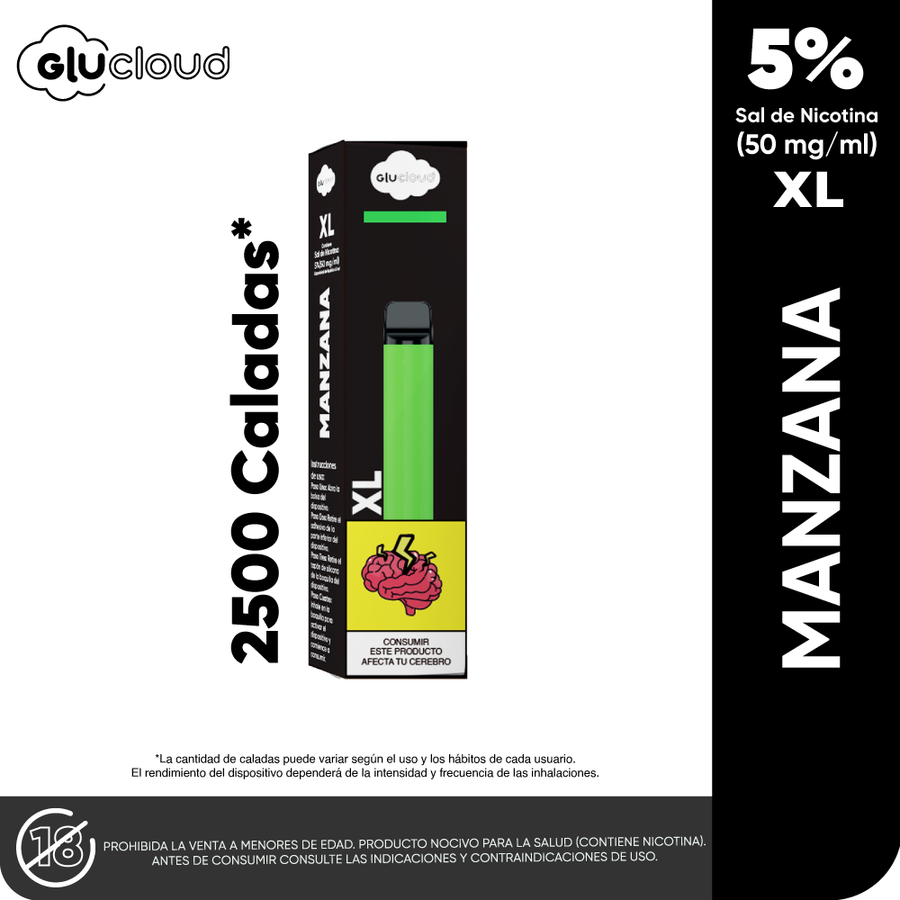Glu Cloud XL 2500 puffs