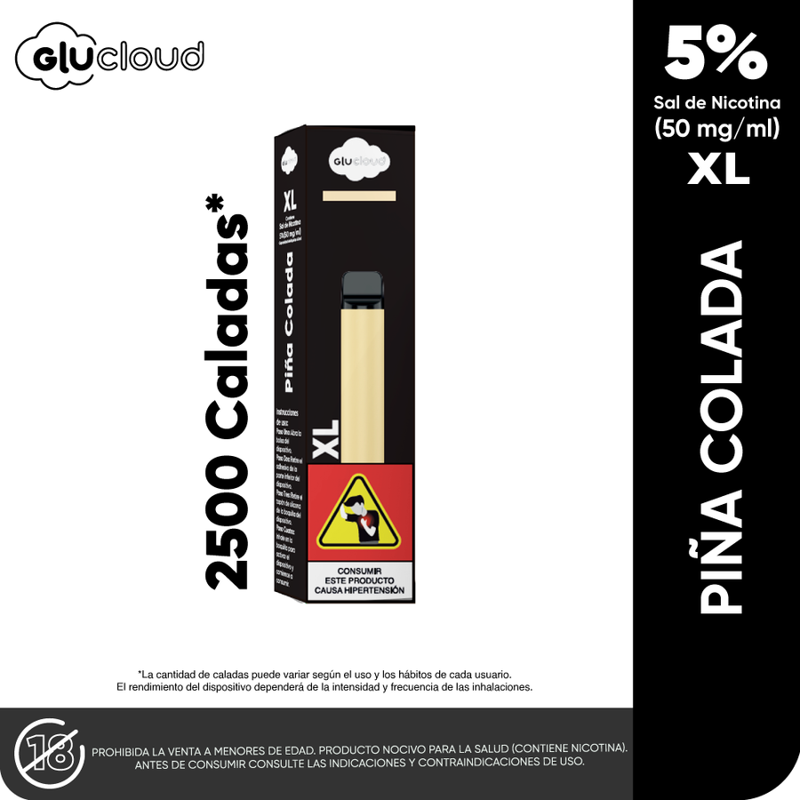 Glu Cloud XL 2500 puffs