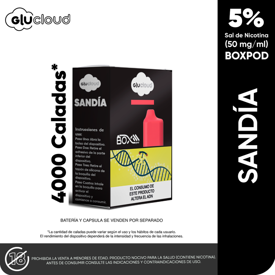 Glu BoxPod Pods 4000 puff