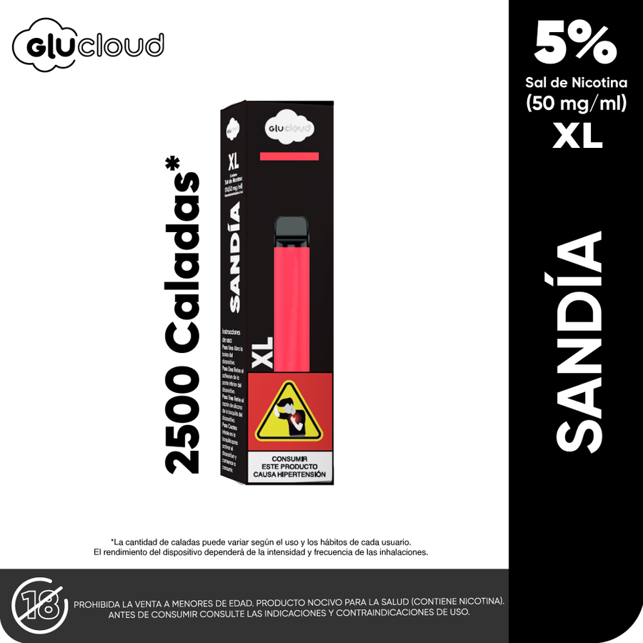 Glu Cloud XL 2500 puffs