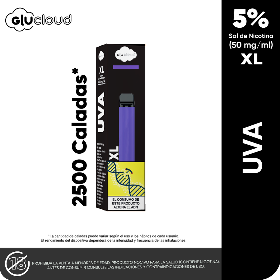 Glu Cloud XL 2500 puffs