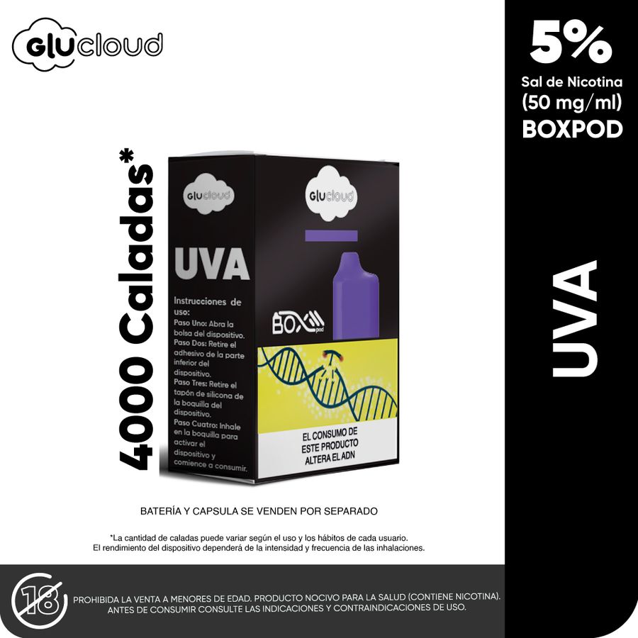 Glu BoxPod Pods 4000 puff