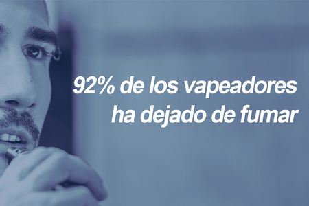 La verdad sobre el vapeo: el 92% de los vapeadores ha dejado de fumar