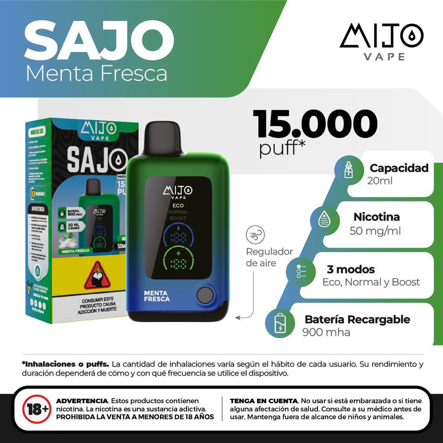 Mijo Sajo 15.000 Puff