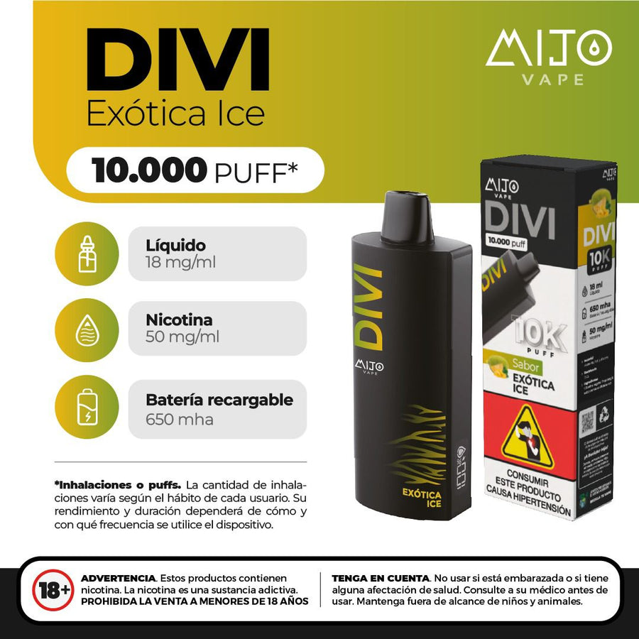 Mijo Divi 10.000 Puff