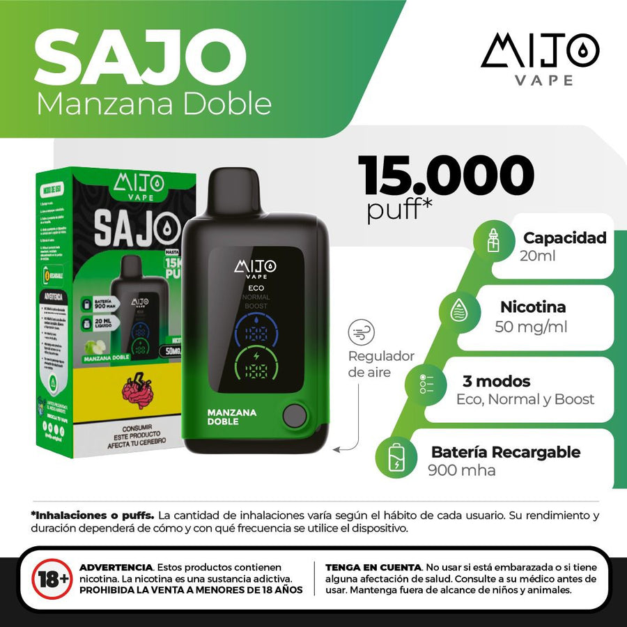 Mijo Sajo 15.000 Puff
