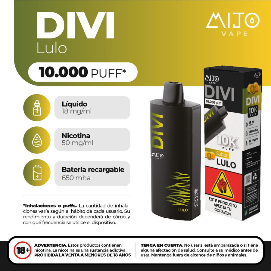 Mijo Divi 10.000 Puff