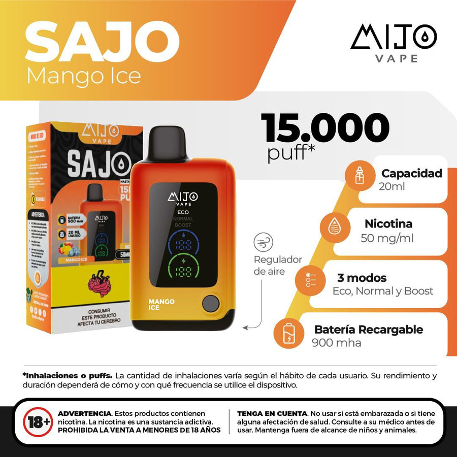 Mijo Sajo 15.000 Puff