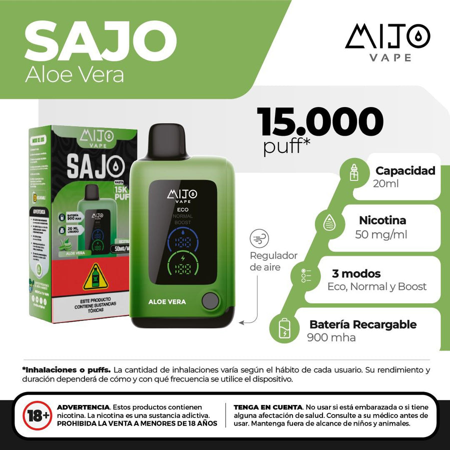 Mijo Sajo 15.000 Puff