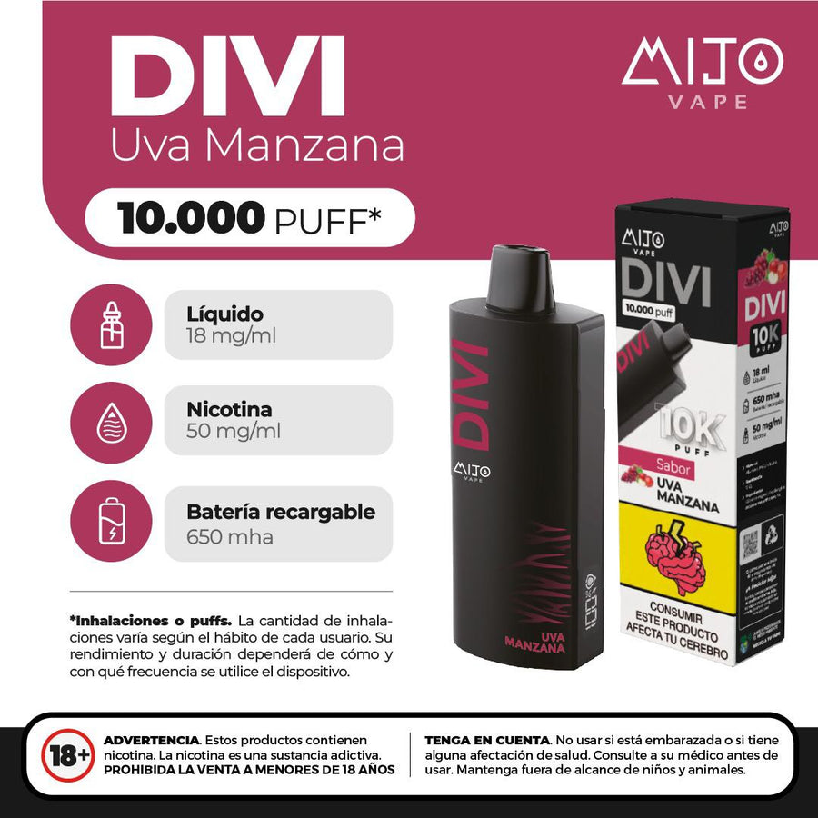 Mijo Divi 10.000 Puff