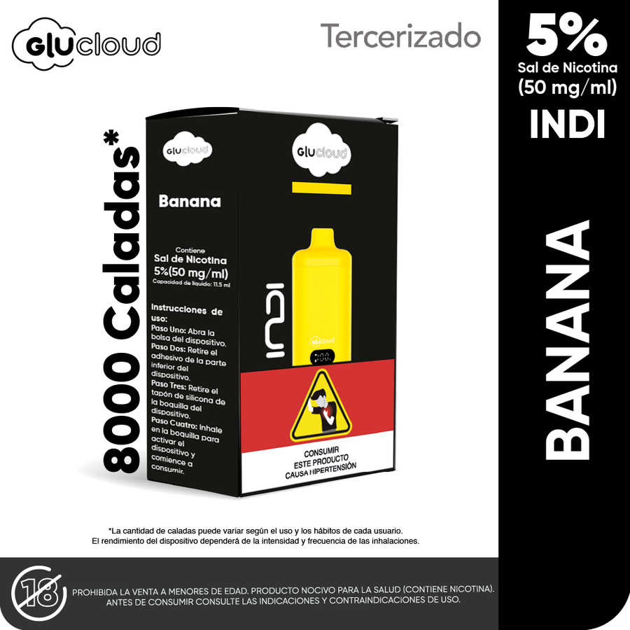 Glu Cloud Indi 8k 8000 Puff