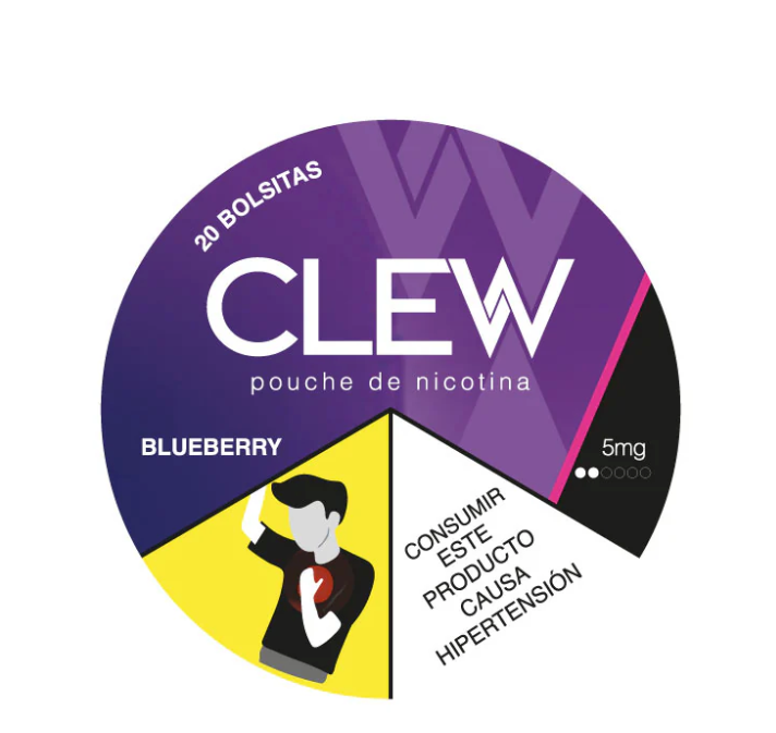 Clew Pouches de Nicotina