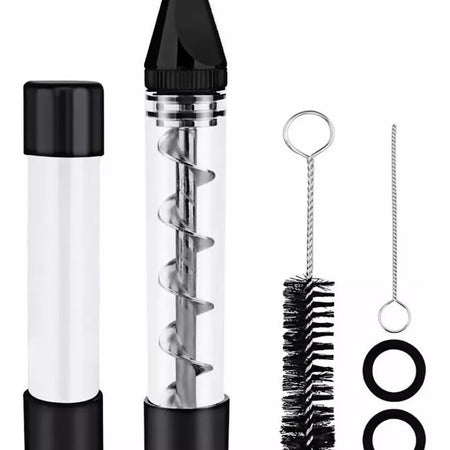 Pipa Vidrio Mecánica Espiral