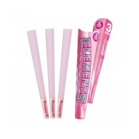 Elements king Size Pink Cones