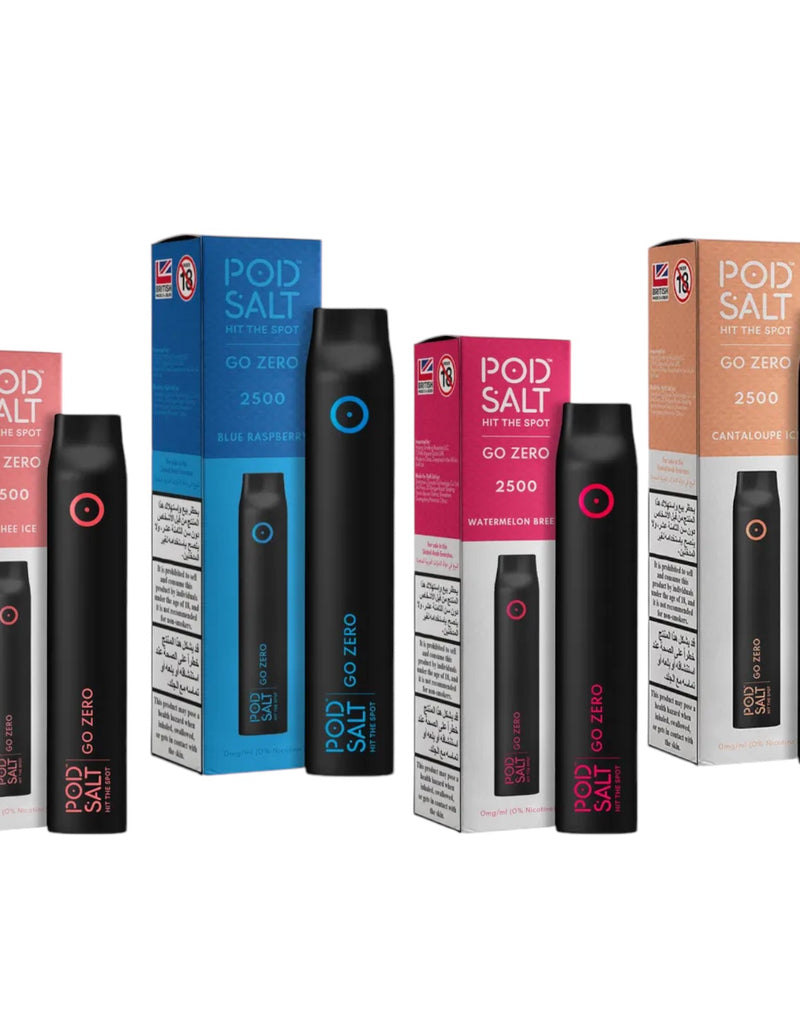 Pod Salt Go Zero SIN NICOTINA 2500 Puff