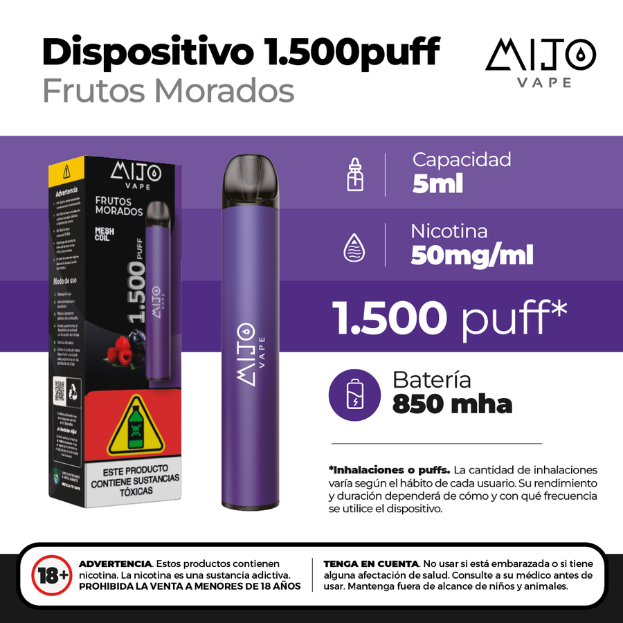 Mijo 1500 Puff