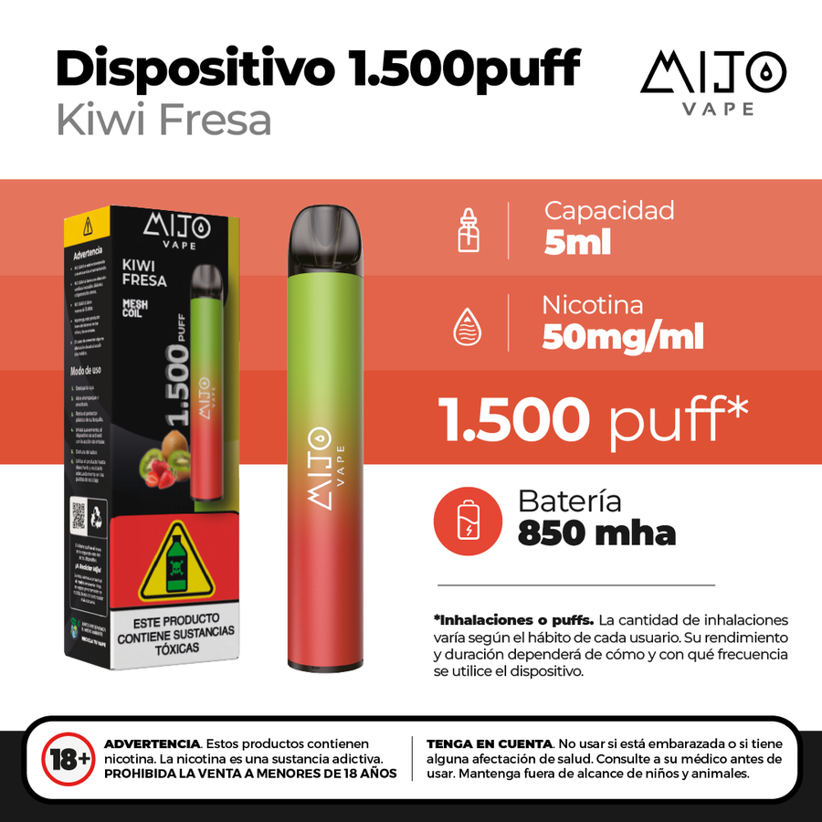 Mijo 1500 Puff