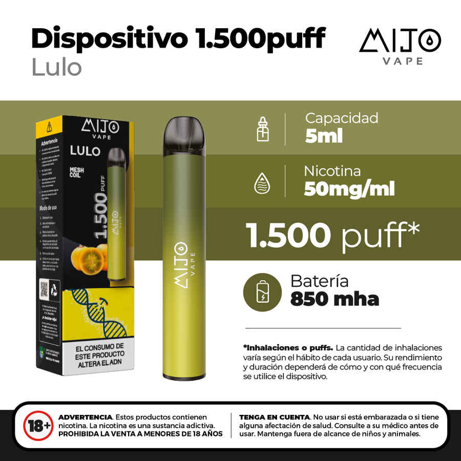 Mijo 1500 Puff