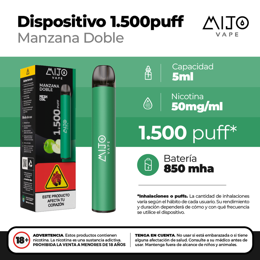 Mijo 1500 Puff
