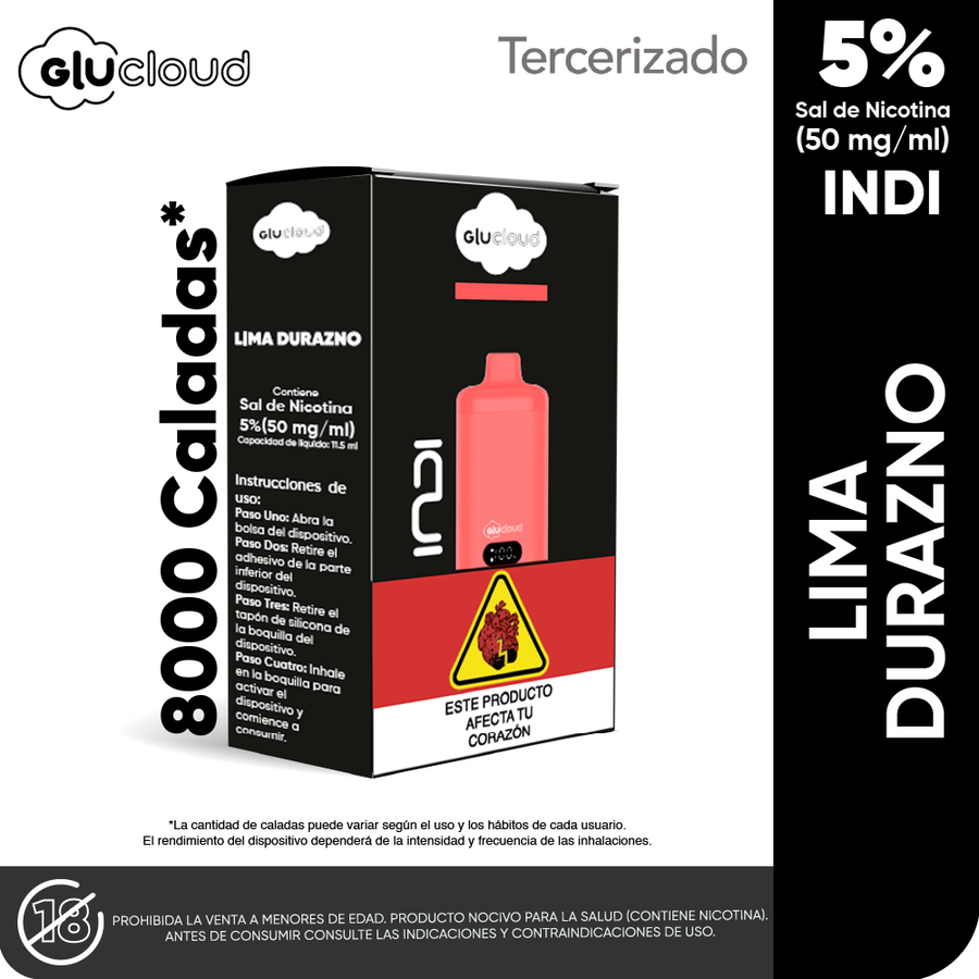 Glu Cloud Indi 8k 8000 Puff