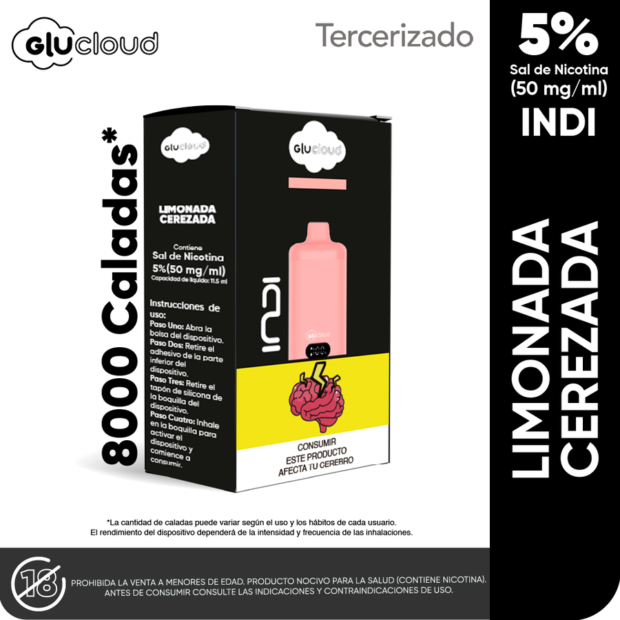 Glu Cloud Indi 8k 8000 Puff