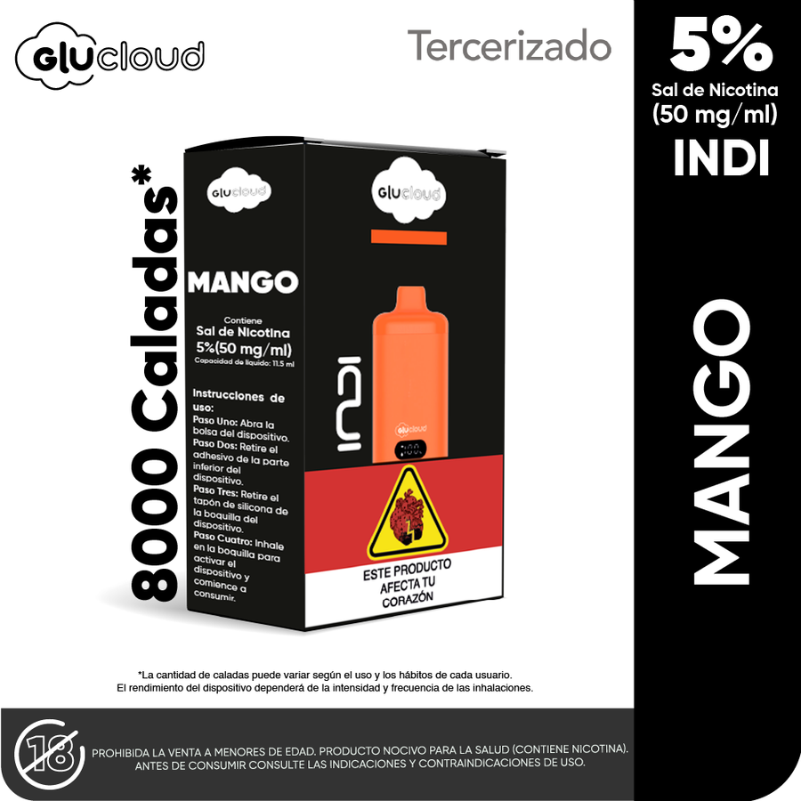 Glu Cloud Indi 8k 8000 Puff
