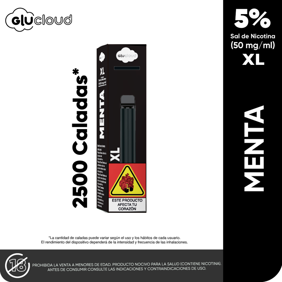 Glu Cloud XL 2500 puffs