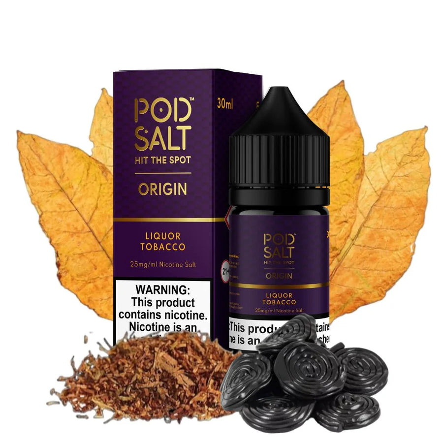 Pod Salt Liquor Tobacco