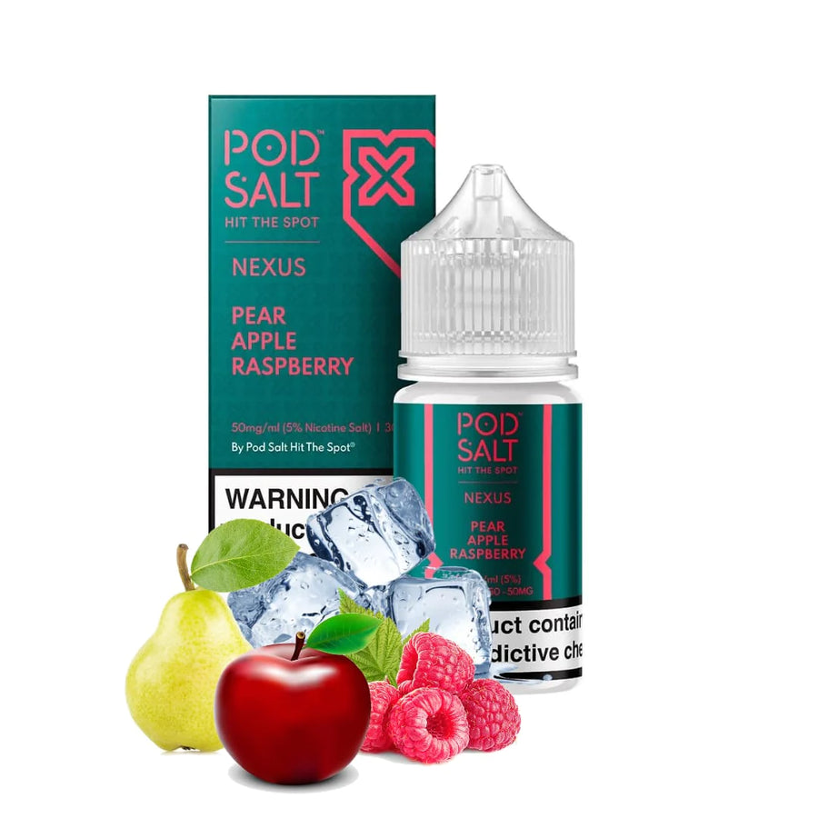 Pod Salt Nexus Pear Apple Raspberry Ice Edition