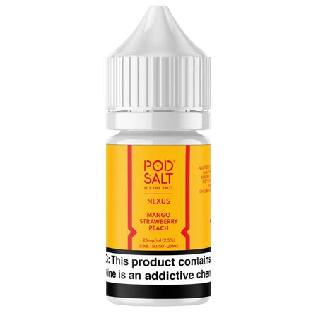 Pod Salt Nexus Mango Strawberry Peach Ice Edition