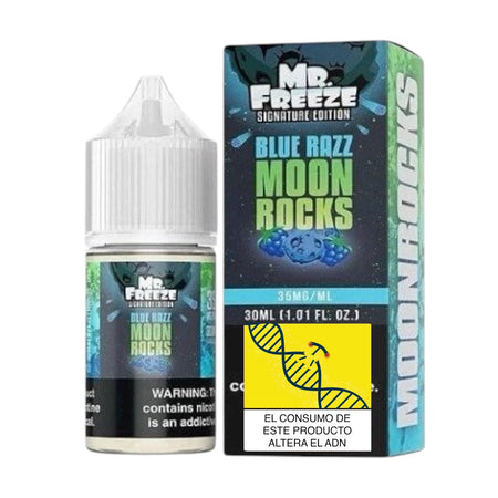 Mr Freeze Blue Razz Moon Rocks Salts