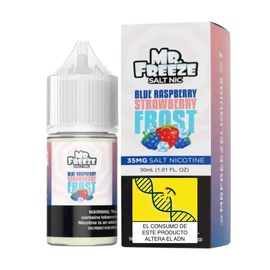 Mr Freeze Blue Raspberry Strawberry Frost Salts