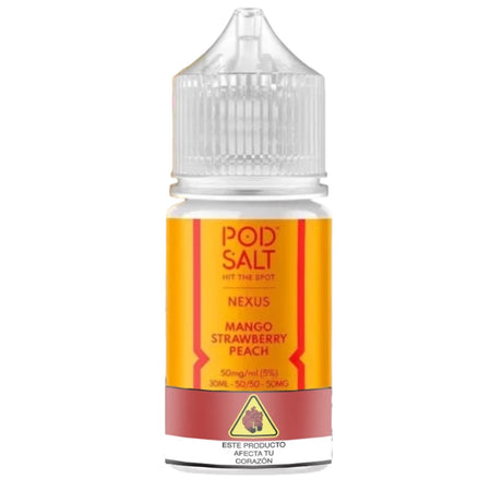 Pod Salt Nexus Mango Strawberry Peach Ice Edition