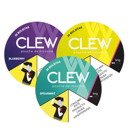 Clew Pouches de Nicotina