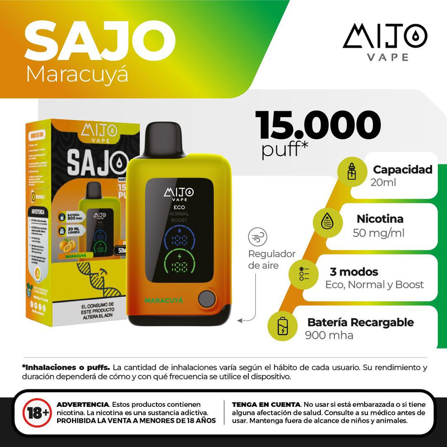 Mijo Sajo 15.000 Puff