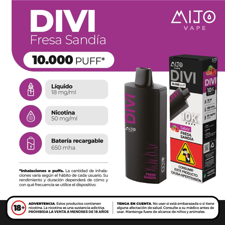 Mijo Divi 10.000 Puff