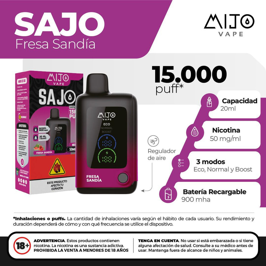 Mijo Sajo 15.000 Puff