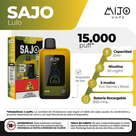 Mijo Sajo 15.000 Puff