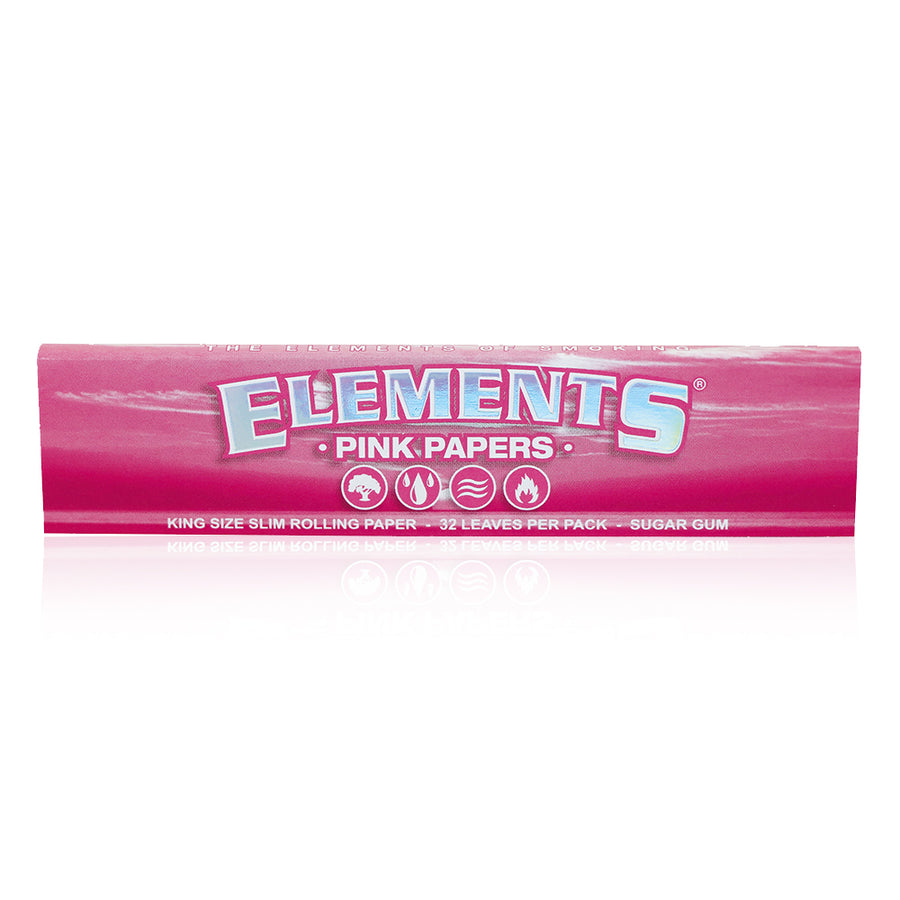 Elements Pink Papers King Size