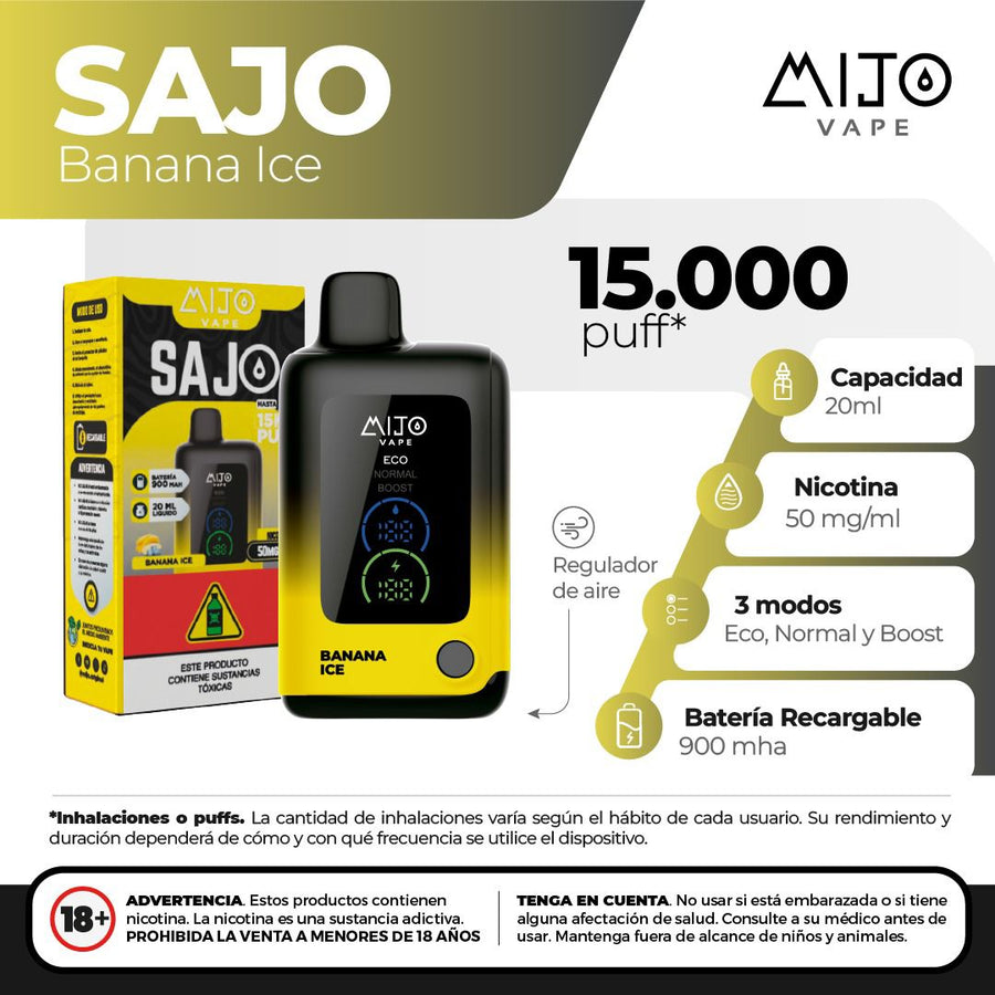 Mijo Sajo 15.000 Puff