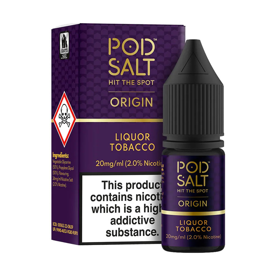 Pod Salt Liquor Tobacco