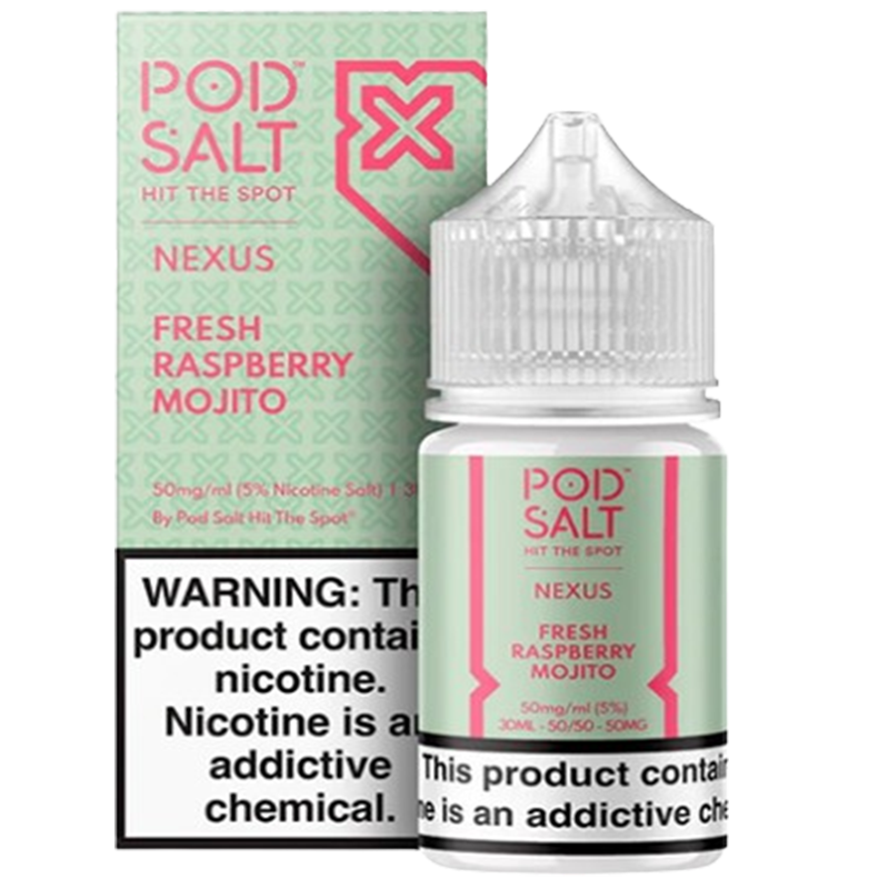 Pod Salt Nexus Fresh Raspberry Mojito Ice Edition