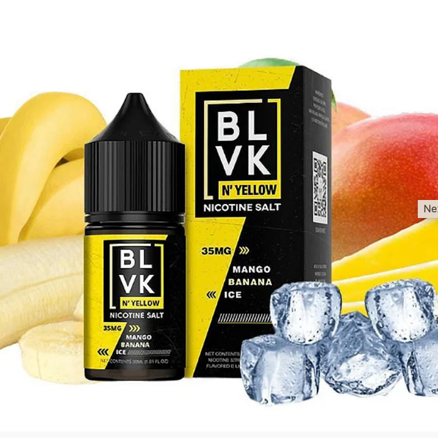 BLVK Mango Banana Ice Salts